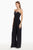 Strapless Puzzle Jumpsuit - Black