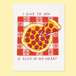 Heart Slice Card