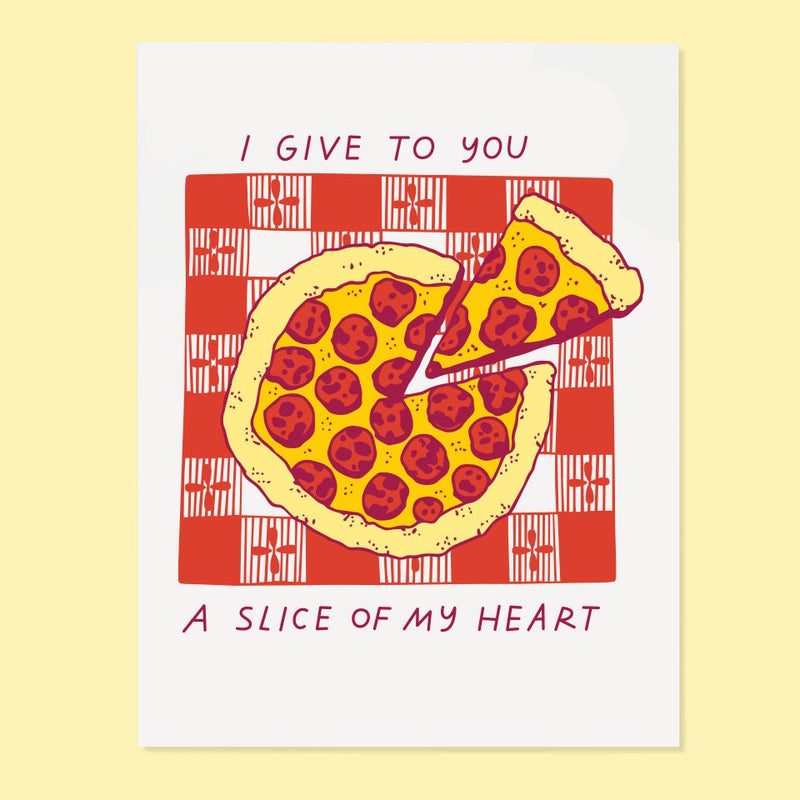 Heart Slice Card