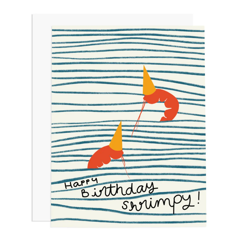Happy Birthday Shrimpy Greeting Card