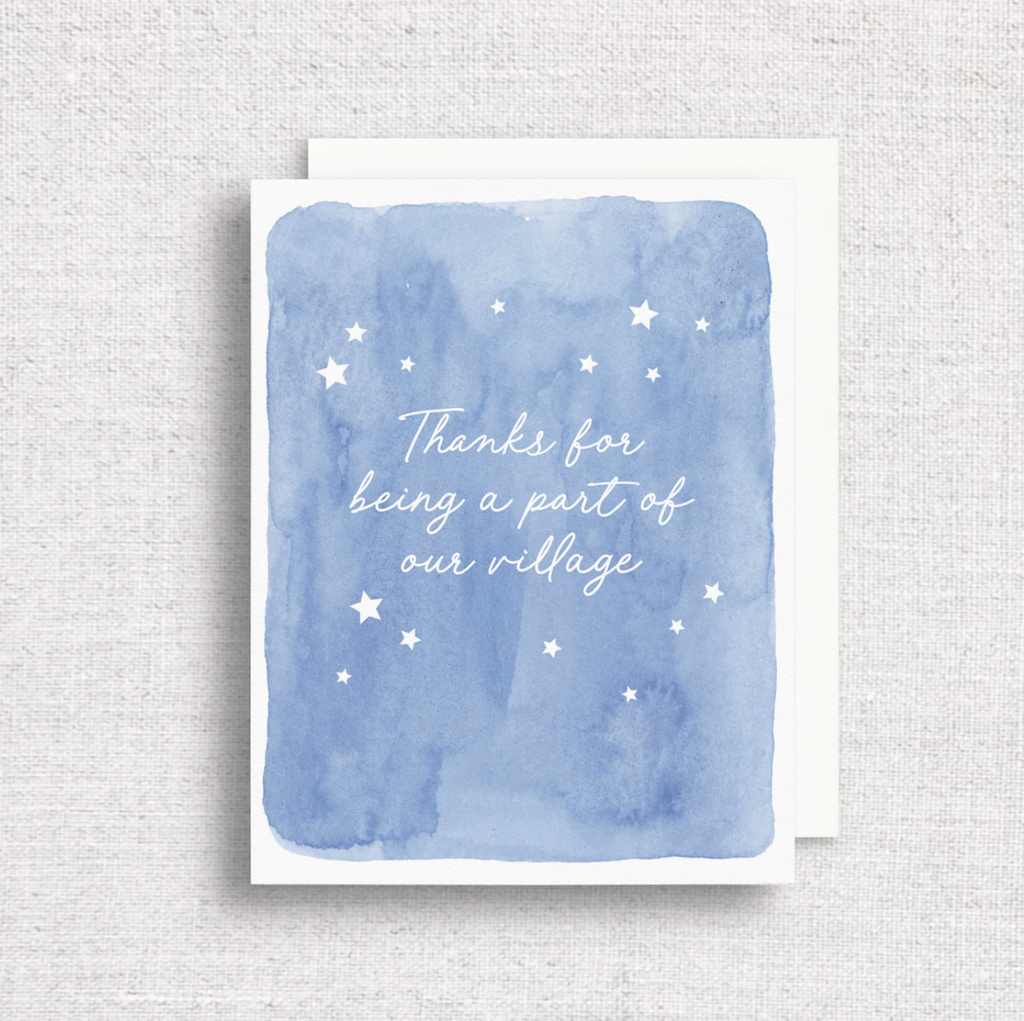 It Takes A Village Thank You Card