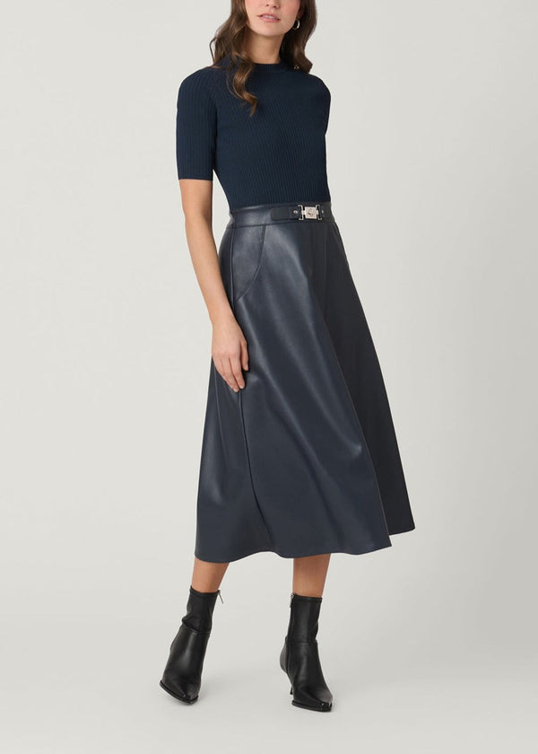 Shoshanna Angela Dress - Navy