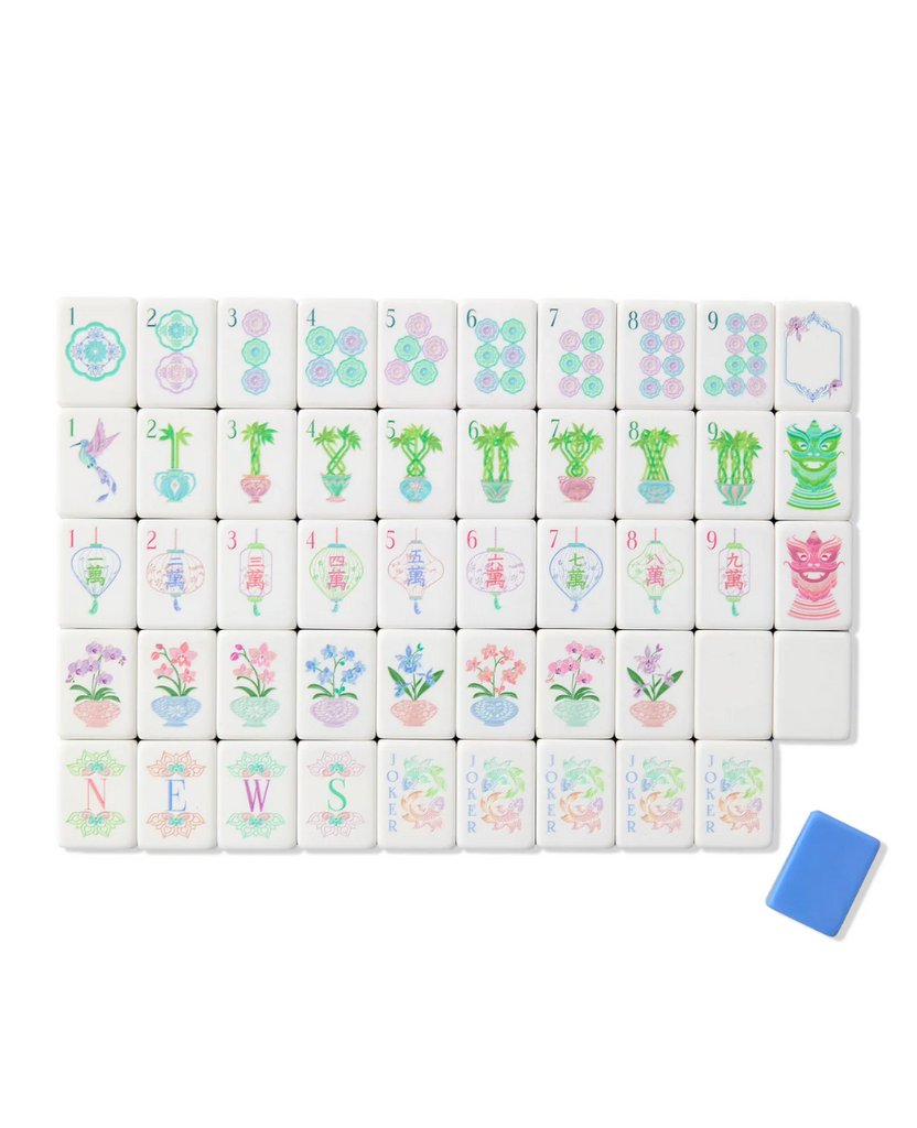 Moonlight Mahjong Tile Set