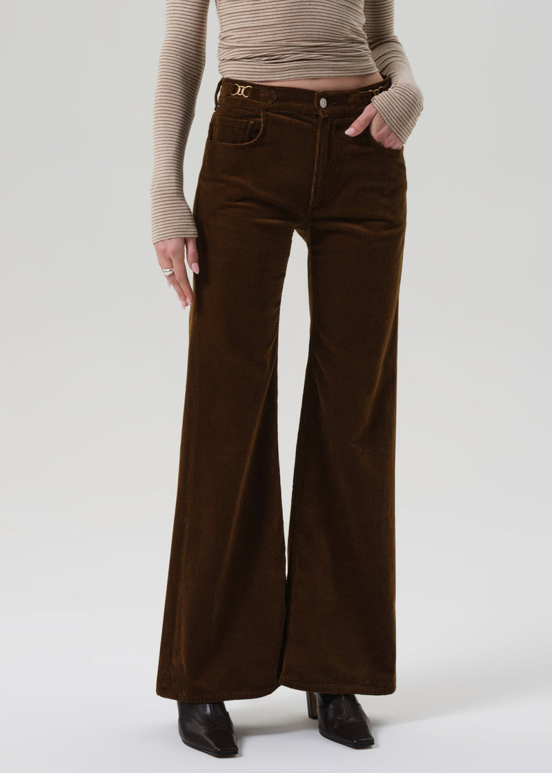 Corduroy Kimberly Flare - Manuka