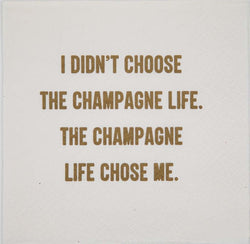 Mary Phillips Funny Cocktail Napkins - The Champagne Life