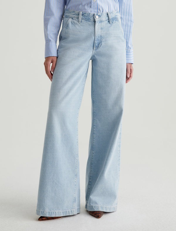 AG Jeans Stella Low Slung Palazzo - Idol
