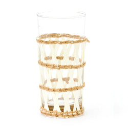 Amanda Lindroth Island Ice Tea Glass Set - White