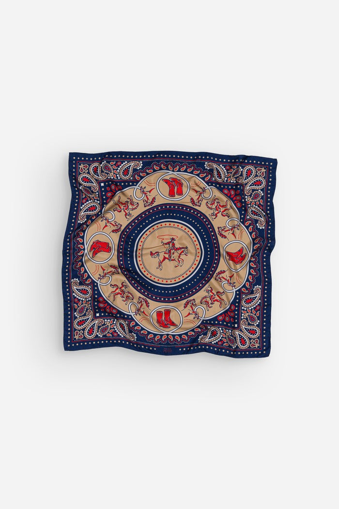 Silk Rodeo Scarf