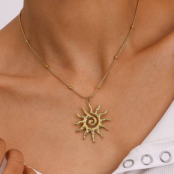 Theo Boho Sun Necklace