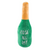 Woof Clicquot Rose' Champagne Bottle Dog Toy - Large