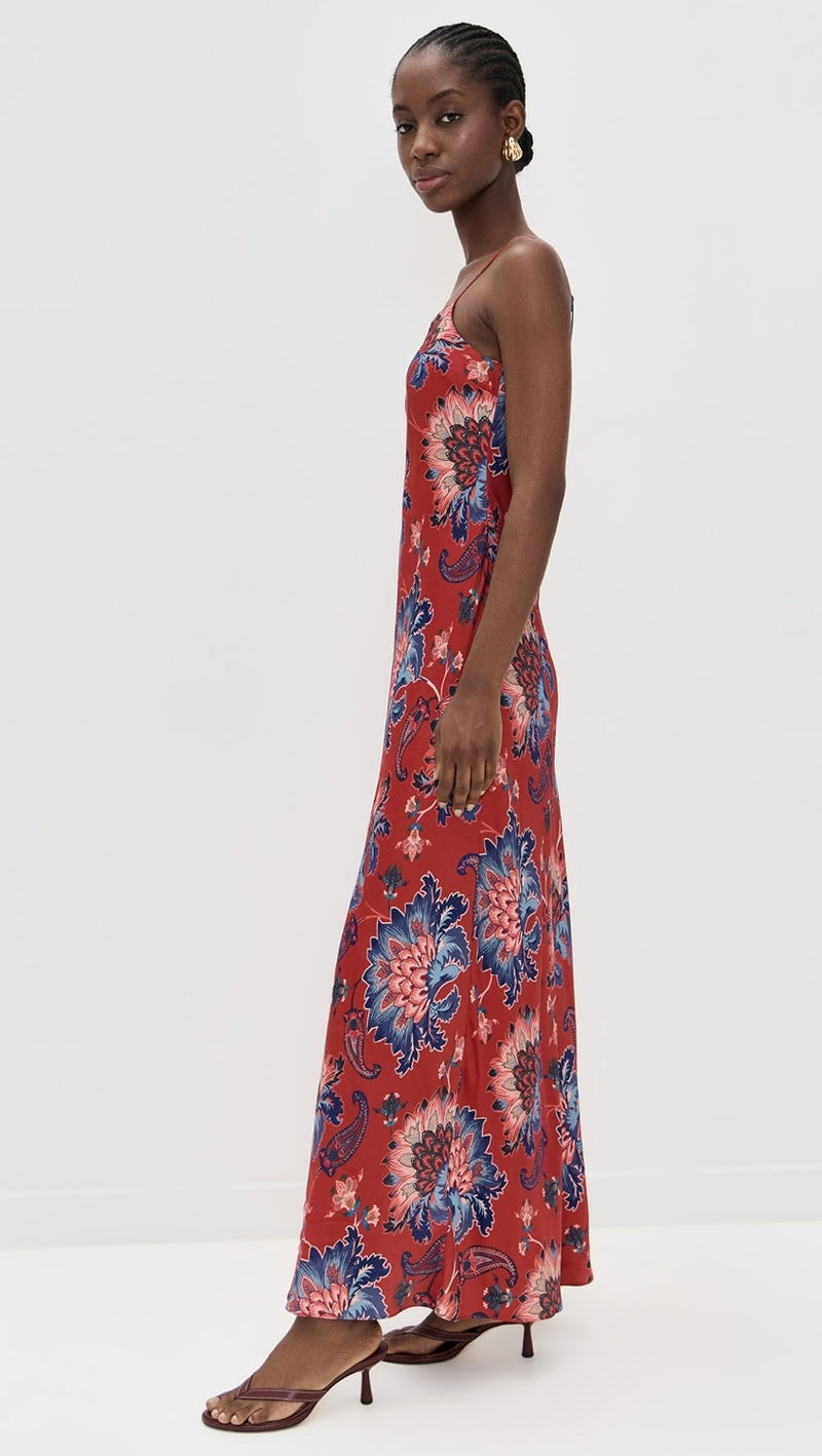 Red Luang Maxi Dress