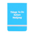 Things To Do Before Mahjong Leatherette Pocket Journal