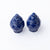 Navy Textured Jar Salt & Pepper Shaker Set