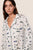 Gisele Printed Long Sleeve PJ Set - Ski Chalet Ivory/Pine