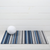 Chilewich Horizon Stripe Shag Utility Mat