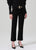 Isola Velvet Cropped Trouser - Black