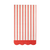 Red & White Striped Paper Dinner Napkin Set