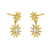 Sunbeam Earrings - Gold