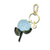 Hydrangea Bag Charm - Baby Blue