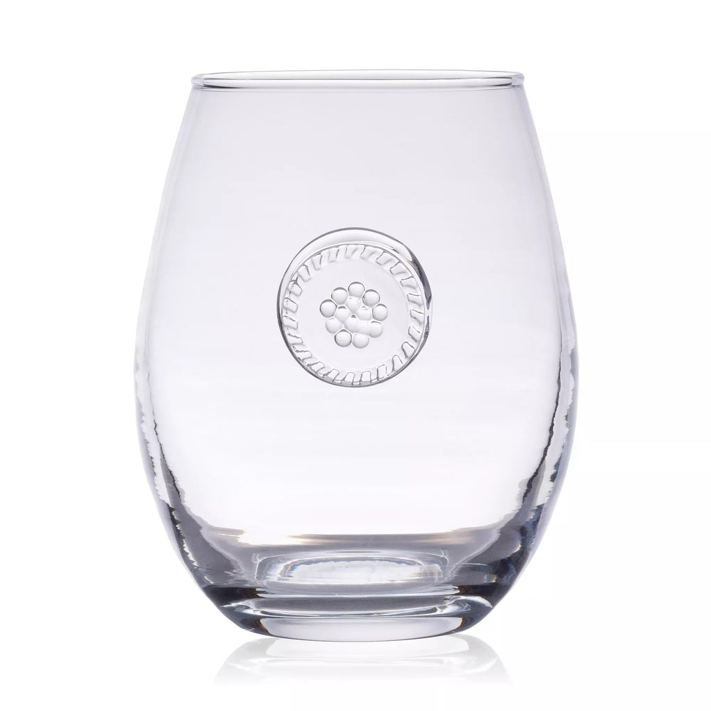 Berry & Thread Stemless White Wine Glass Set