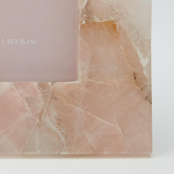 Pink Quartz Picture Frame - 5 x 7