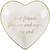 Best Friends Heart Trinket Tray