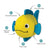 Pipsqueak Fish Floating Dog Toy