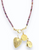 Phosphosiderite Beaded Necklace - 16"