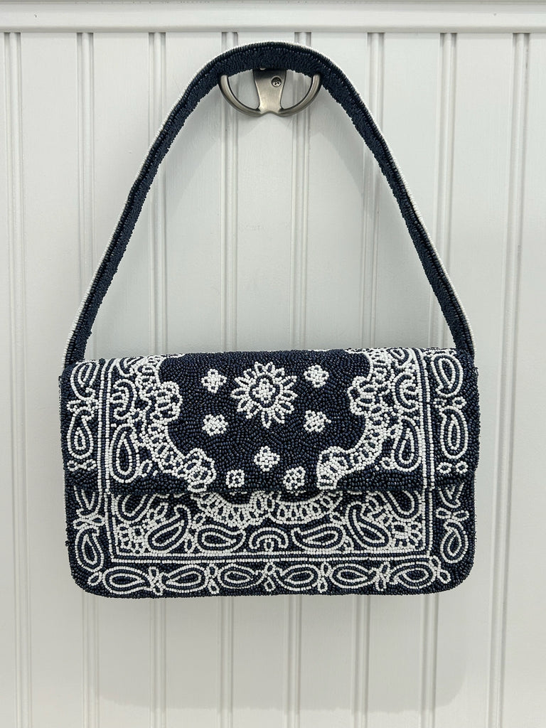 Bandana Beaded Handbag