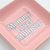 Mommy Loves Mahjong Square Trinket Tray