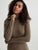 AG Jeans Chels Turtleneck - Taupe Grey
