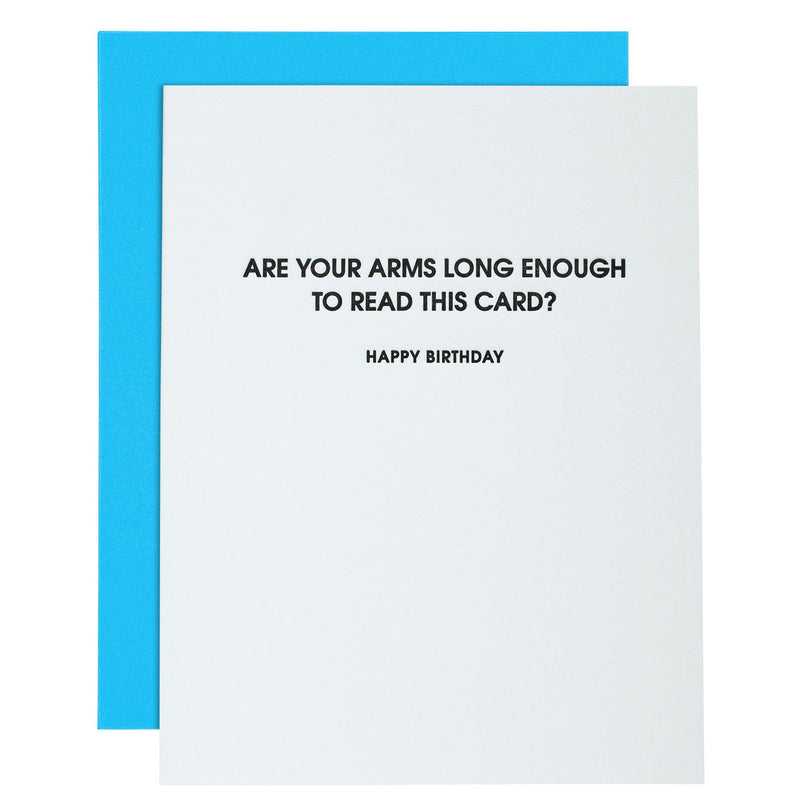 Are Your Arms Long Enough Card