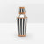 Hamilton Stripe Cocktail Shaker - White/Navy