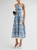 Denise Dress - Palm Paisley Sky