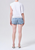 AGOLDE Low Rise Parker Short - Replica