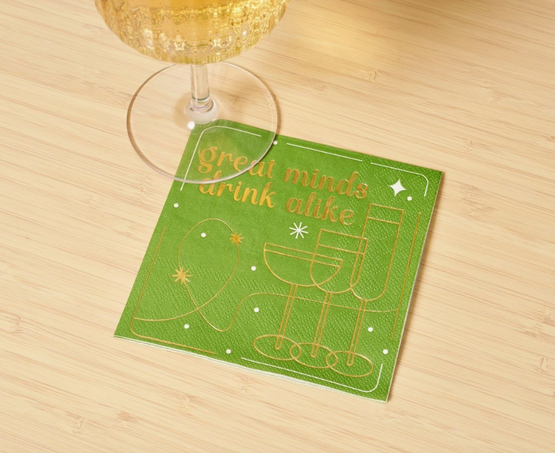 Martini Cocktail Napkins