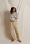 Ximena Stripe Sweater - Oatmeal Heather/Turbulence