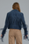 Shania Washed Suede Jacket - Twilight