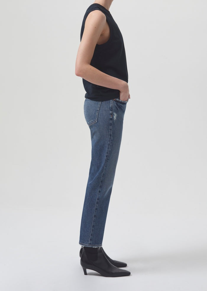 Kye Mid Rise Straight Crop - Notion