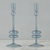 Medium Glass Candlestick Pair