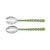 Green Pearled Salad Servers