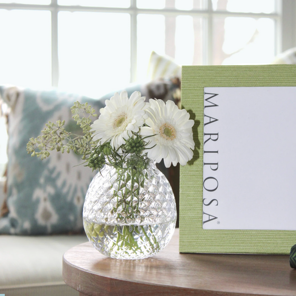 Palma Green Faux Grasscloth Frame - 5x7