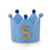 Dog Birthday Crown & Numbers Set