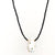 Tiny Spinel Noir Necklace