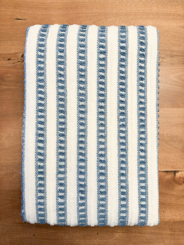 Anaya Blue Sailor Stripe Cotton Towel