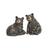 Clever Creatures Black Bear Salt & Pepper Shaker Set