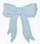 Blue Bow Ceramic Trinket Tray