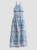 Denise Dress - Palm Paisley Sky