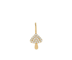 Diamond Mushroom Charm