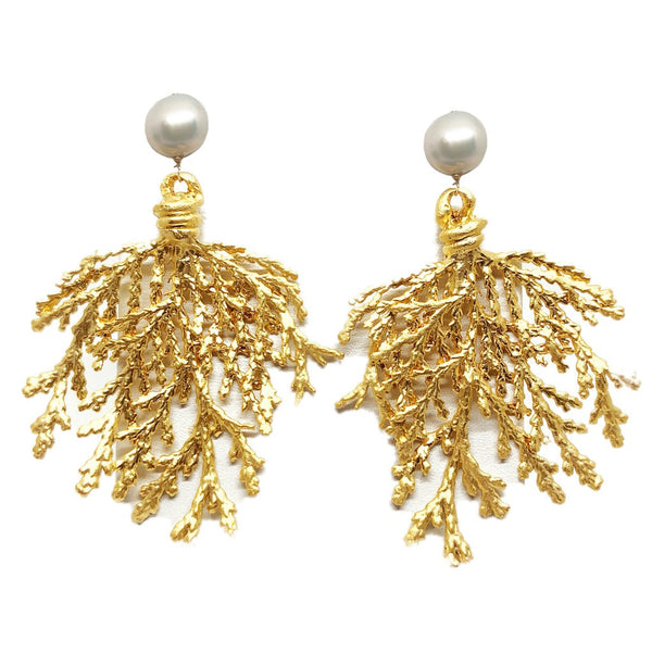 Brindille Sea Fan Earrings